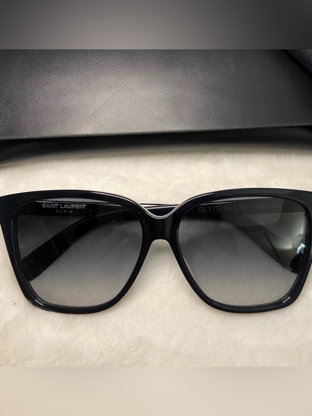 Saint Laurent Black Gradient Sunglasses